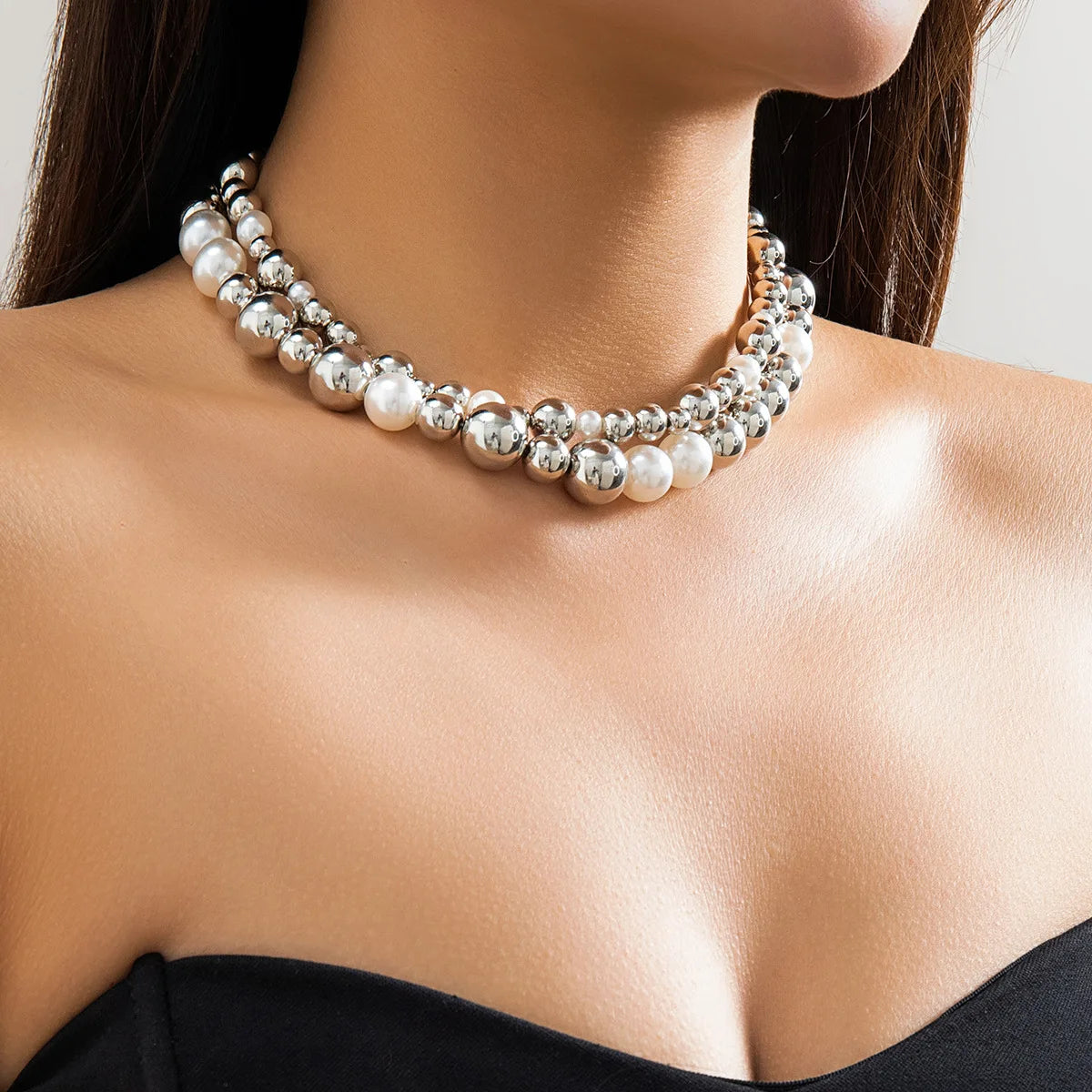 Collier Multi-Rangs Perles Colorées Bohème | MDN Store
