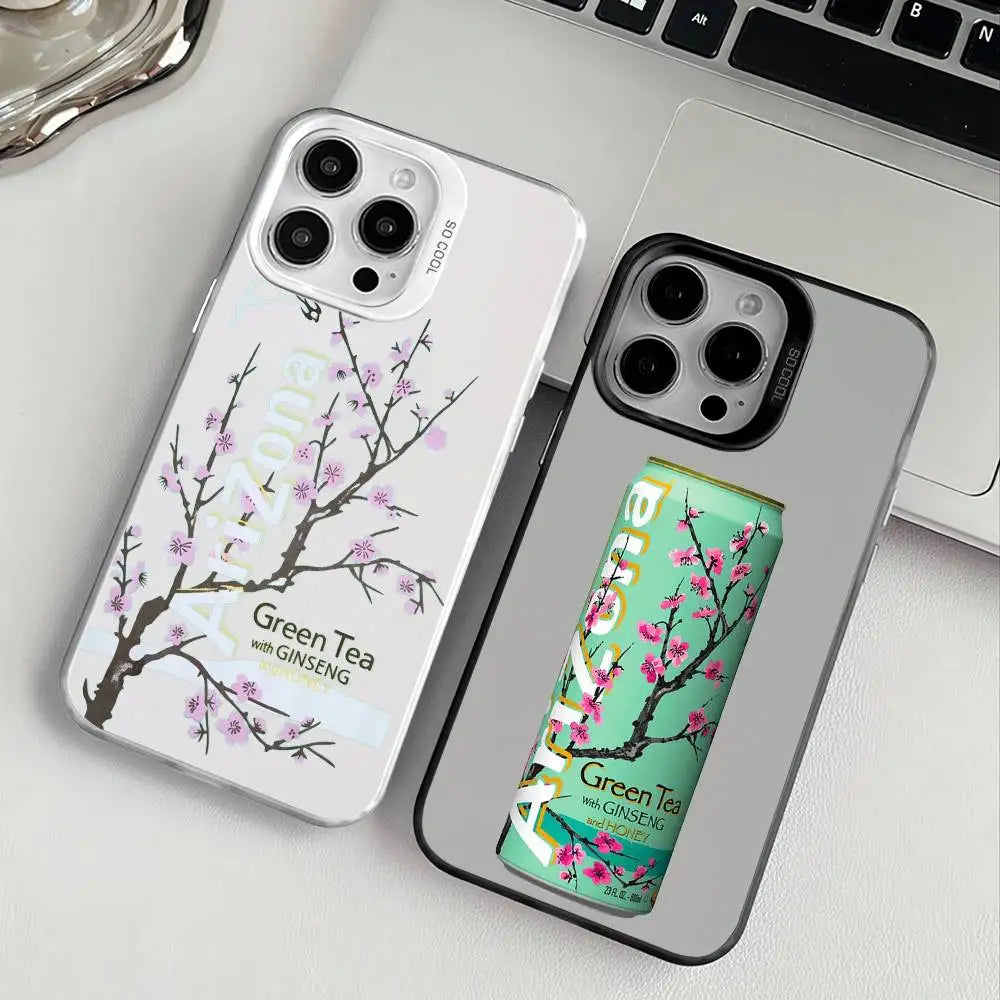 Coque iPhone Arizona Iced Tea Vaporwave Aesthetic - 16 15 14 13 | MDN Store