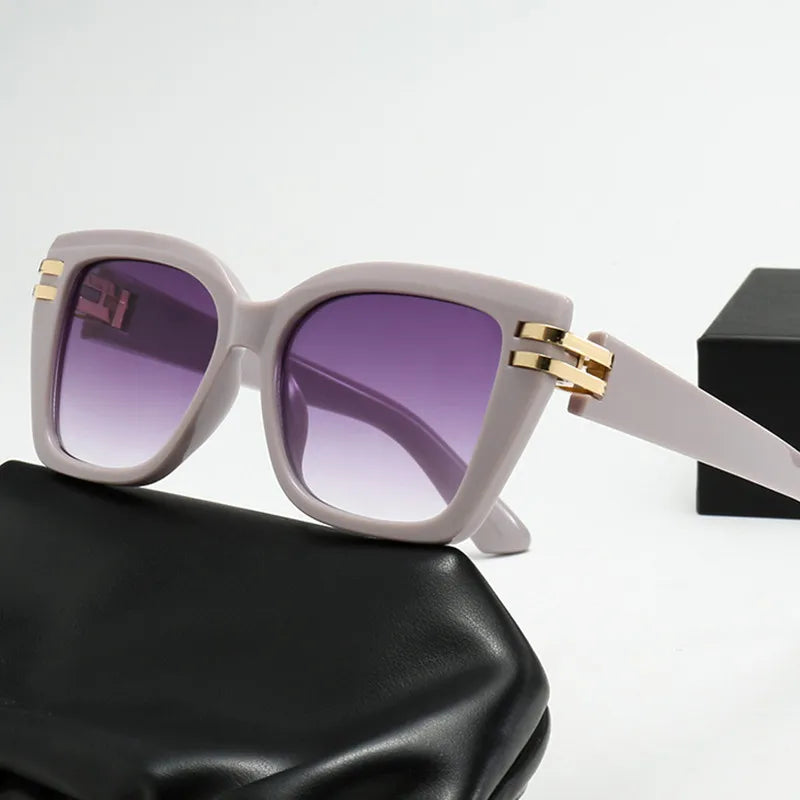 Lunettes Soleil Carré Vintage Rivet | MDN Store