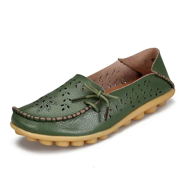 Ballerines Cuir Véritable Confort Femme | MDN Store