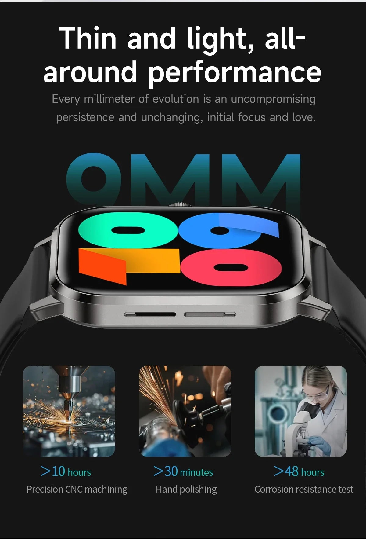 Montre Connectée Ultra-Fine 1.99" Appels Bluetooth GPS | MDN Store