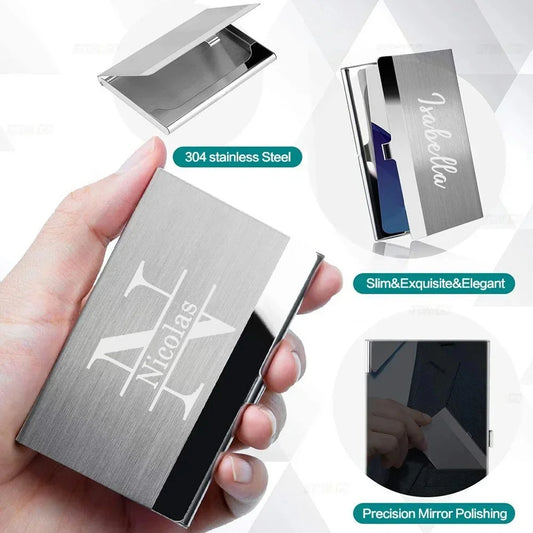 Porte-Cartes Acier Personnalisé | MDN