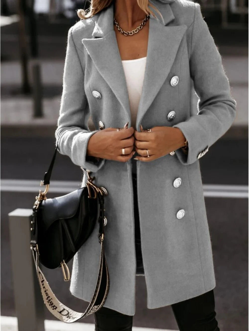 Manteau GRIS taille M femme - MDN Store 25
