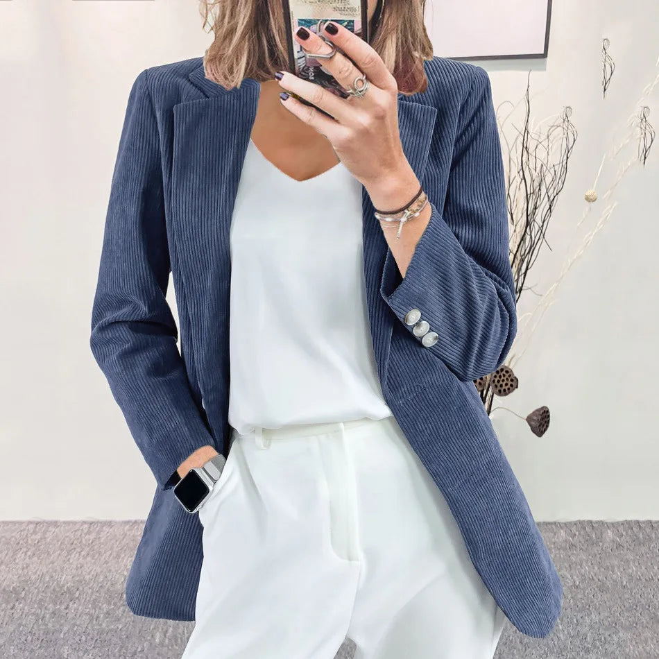 Cardigan Velours Côtelé Slim | MDN Store