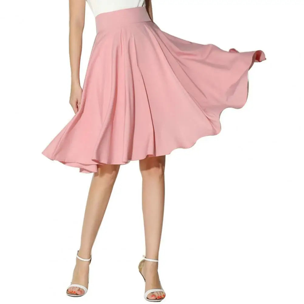 Jupe Femme Taille Haute Bohème Évasée | MDN Store