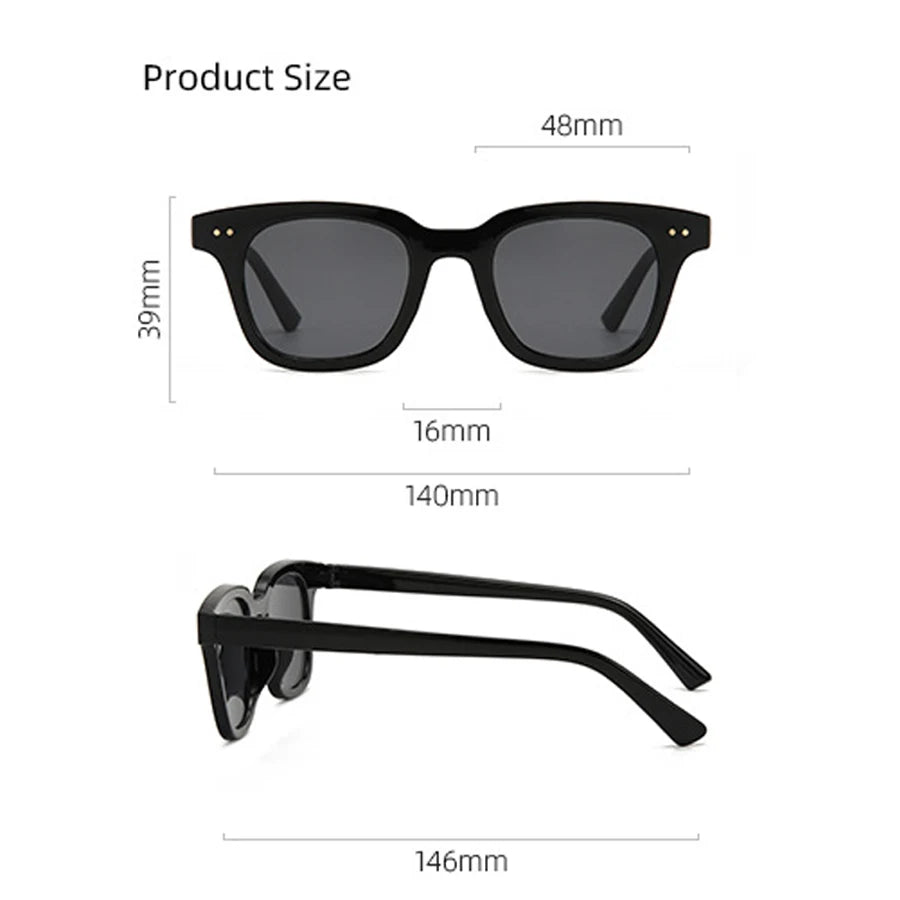 Lunettes Soleil Rectangle Vintage | MDN Store