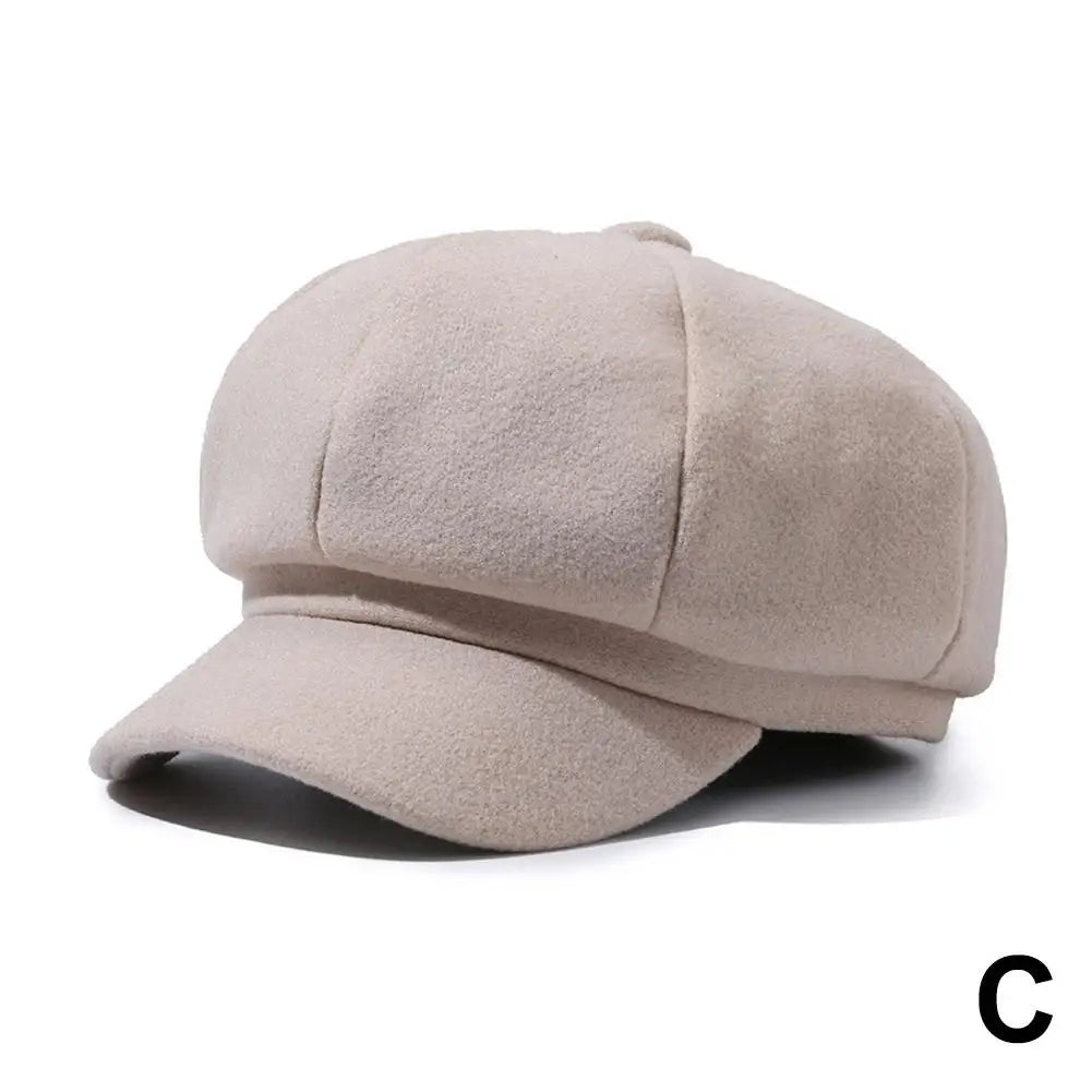 Béret Casquette Octogonale Laine | MDN