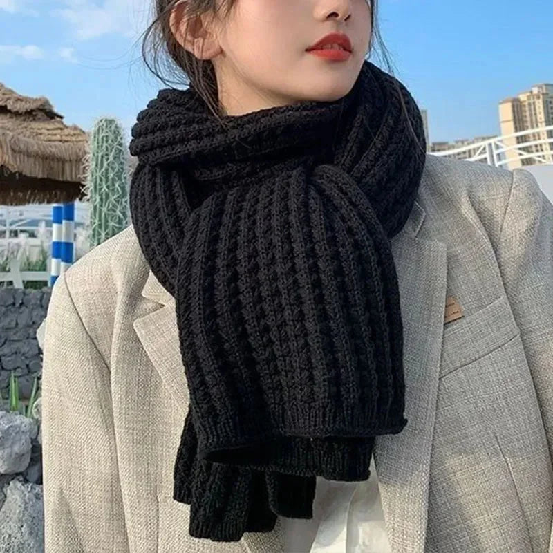 Écharpe Tricotée Thermique Hiver | MDN Store