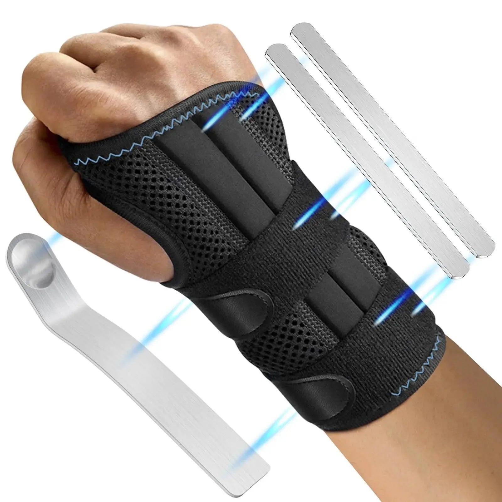 Bracelet Poignet Sport Réglable Musculation Haltérophilie Soutien | MDN Store