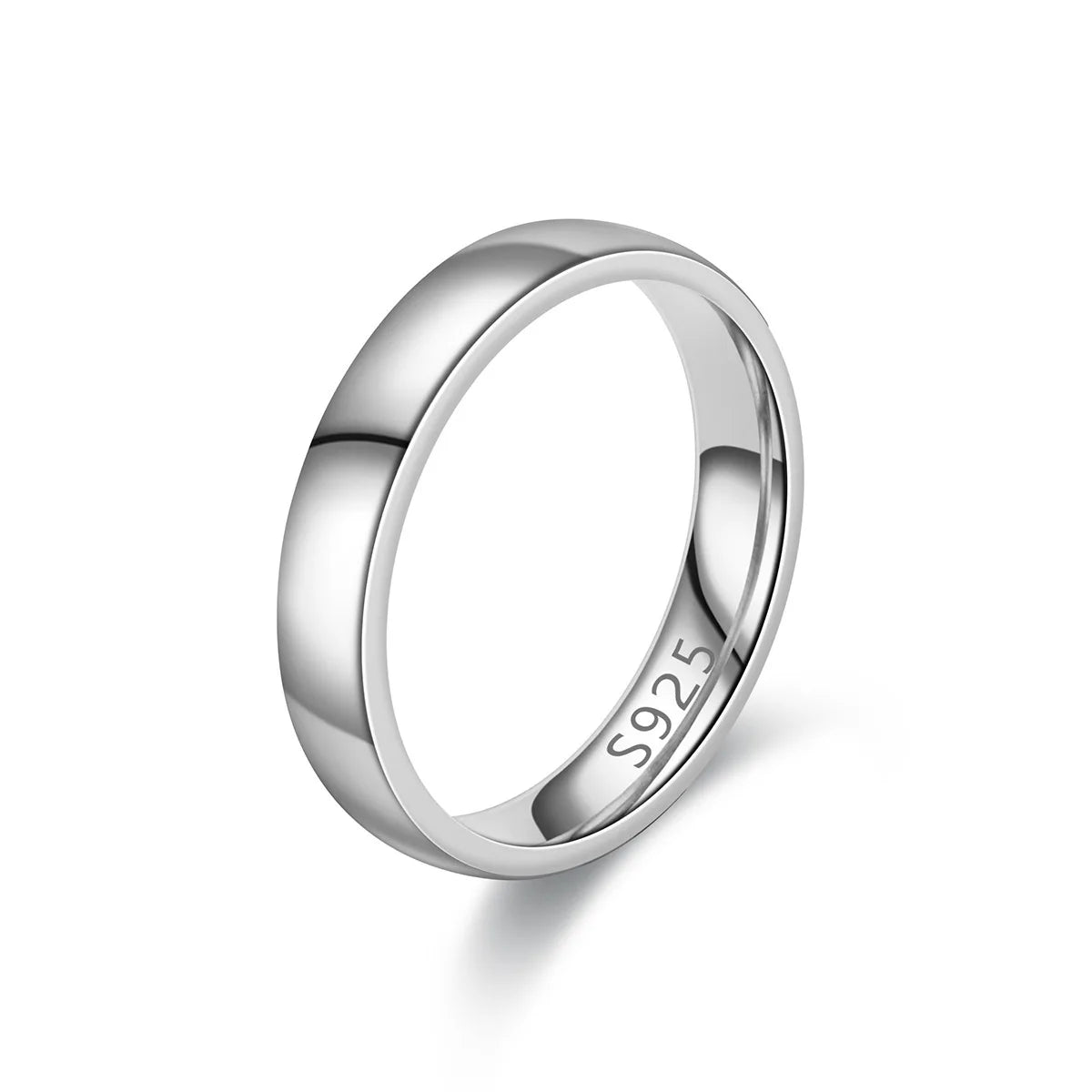 Bague Alliance Acier Plaqué Or 18K 4mm | MDN Store