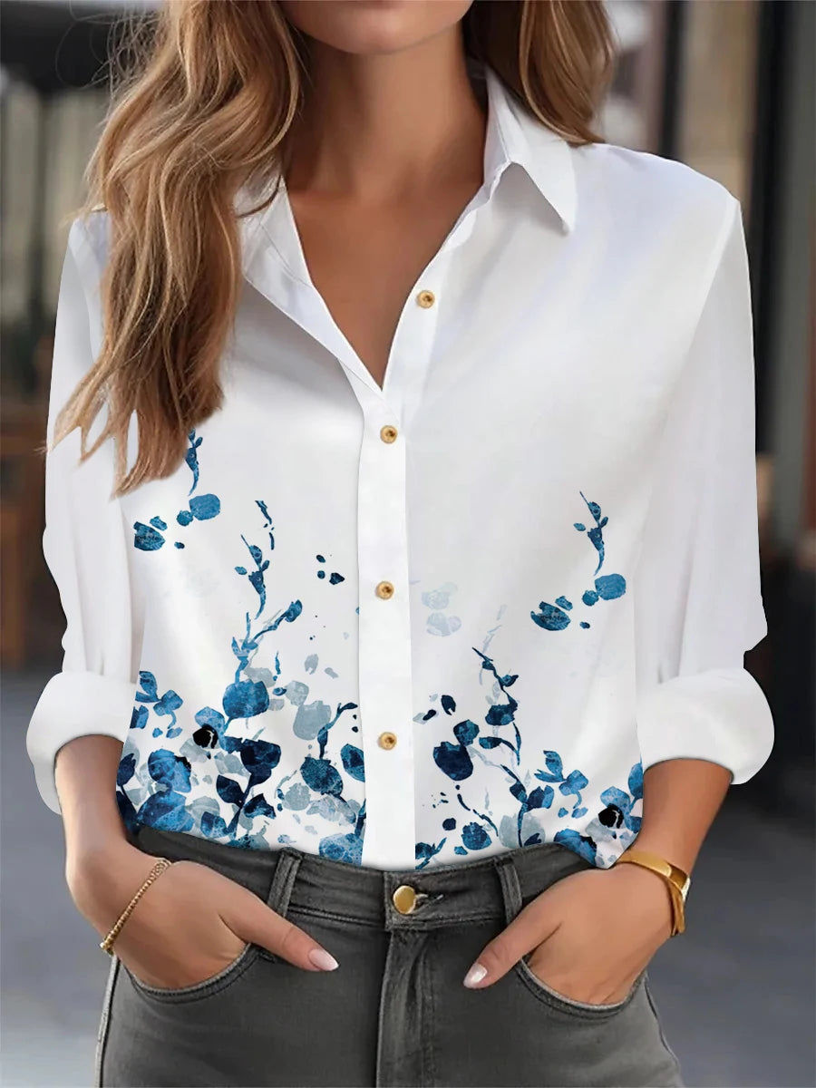 Chemise Loose Imprimée Femme | MDN Store