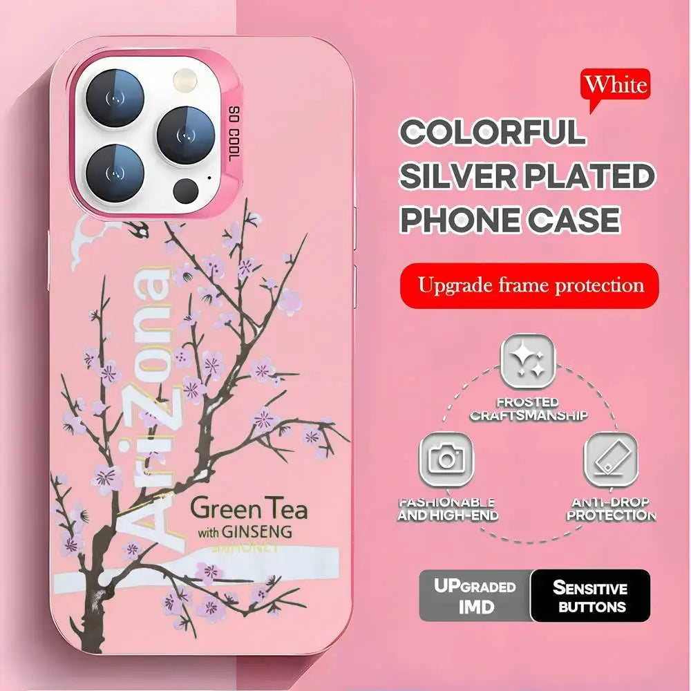 Coque iPhone Arizona Iced Tea Vaporwave Aesthetic - 16 15 14 13 | MDN Store