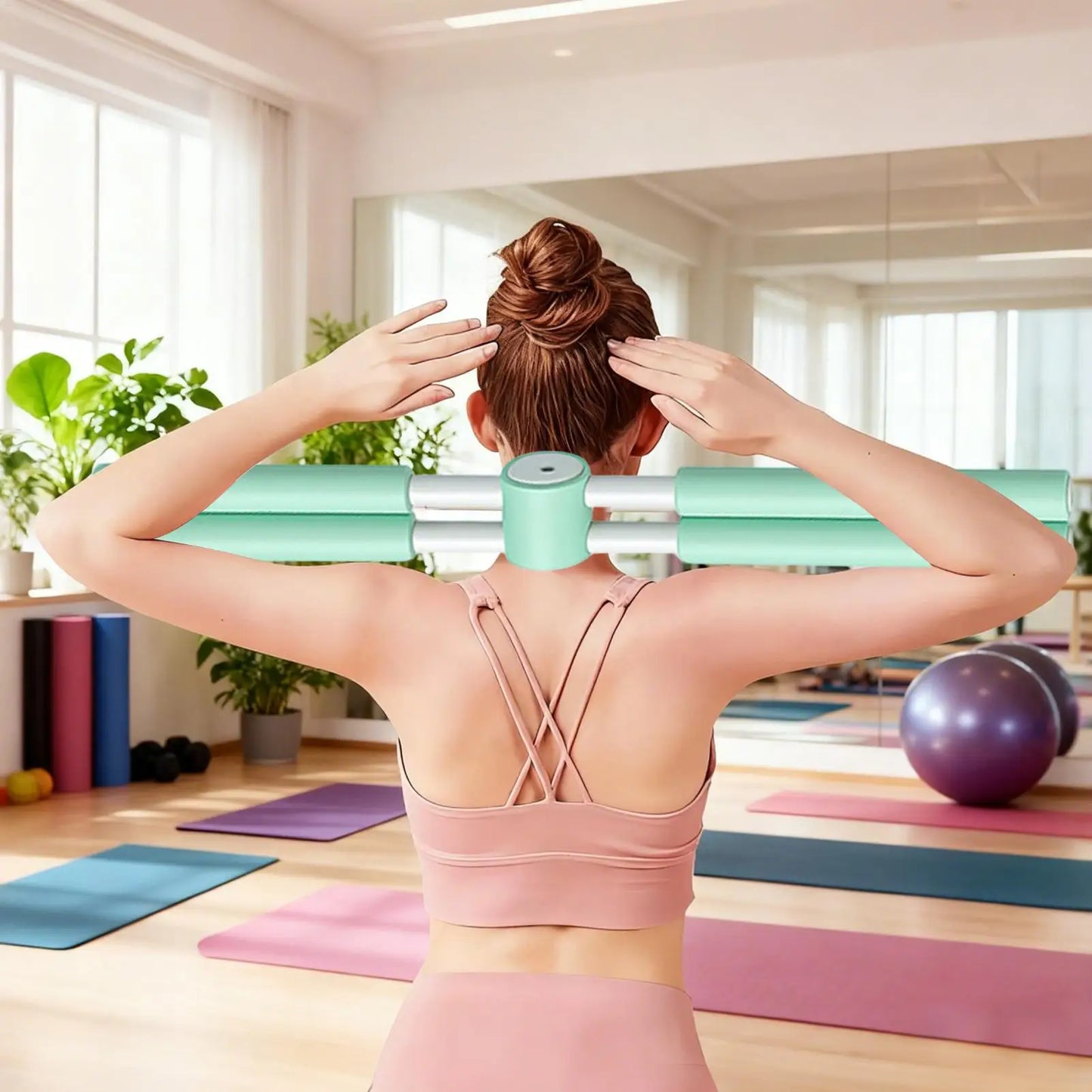 Barre Correction Posture Yoga Stretching Mobilité Fitness | MDN