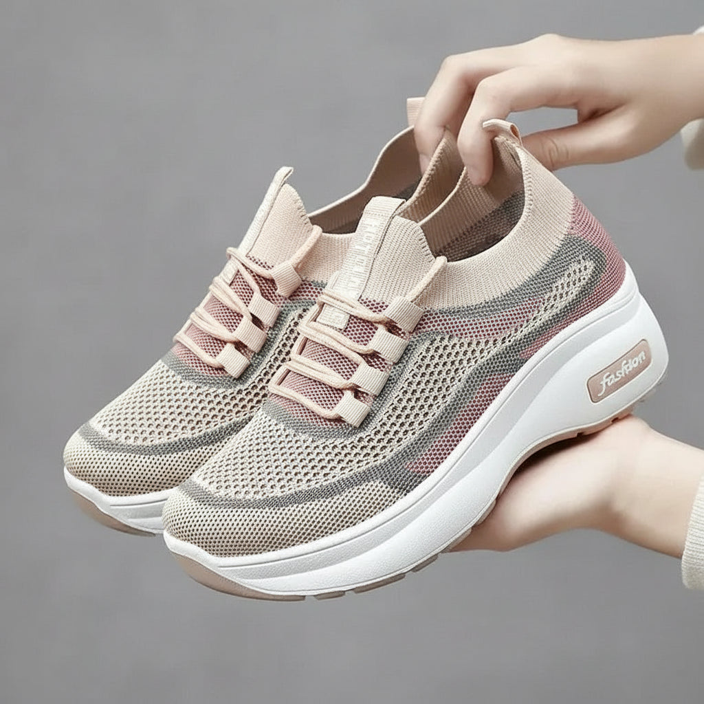 Chaussures Casual Femme Semelle Épaisse Respirantes Confort | MDN