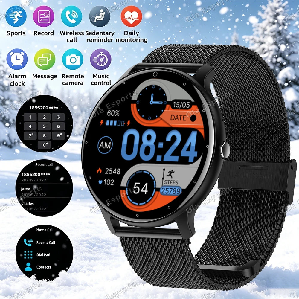 Montre Connectee Sport Fitness Bluetooth 5.3 Ecran 1.46 Pouce IP67 | MDN Store 25