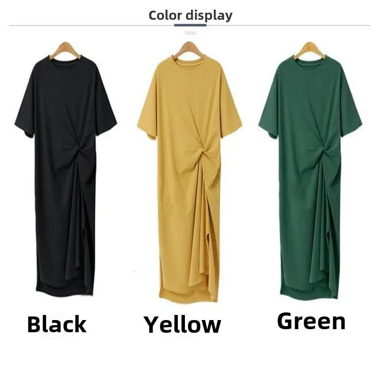Robe T-Chemise Longue Ample Grande Taille Décontracté | MDN Store