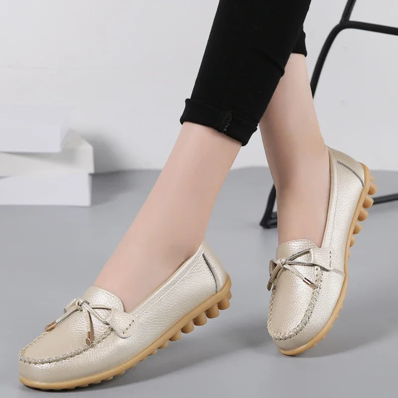 Ballerines Cuir Souple Confort Femme | MDN Store