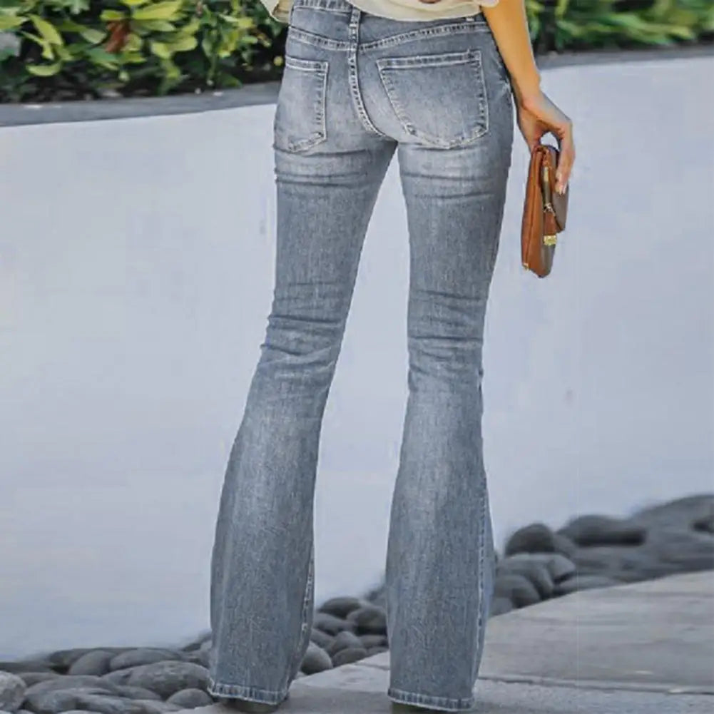 Jean Femme Taille Haute Évasé | MDN Store