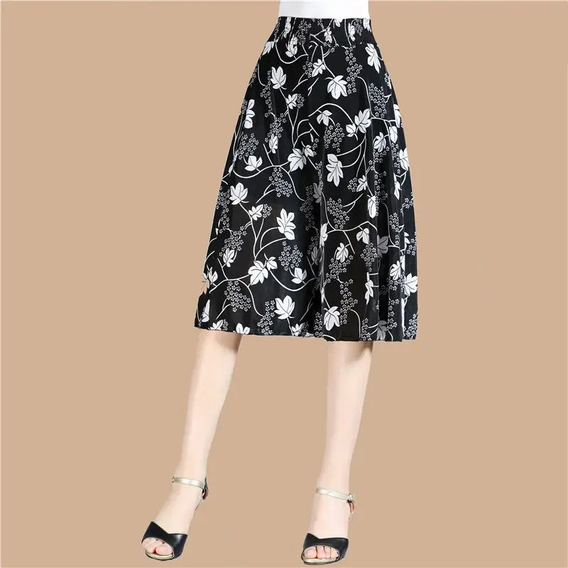 Jupe-Culotte Imprimé Floral Grande Femme | MDN Store