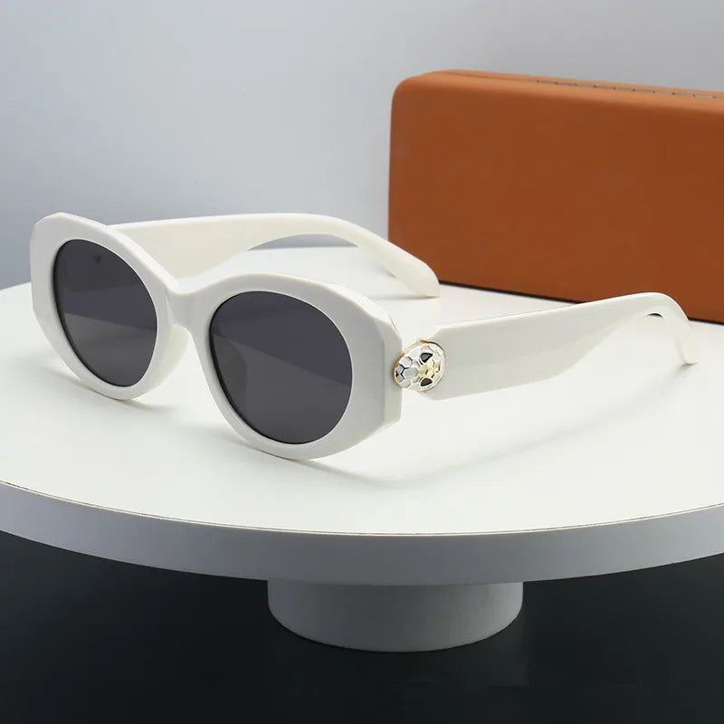 Lunettes Soleil Cat Eye Serpent Métal | MDN Store