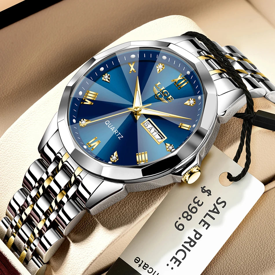 Montre Femme LIGE Quartz Acier Inoxydable | MDN Store