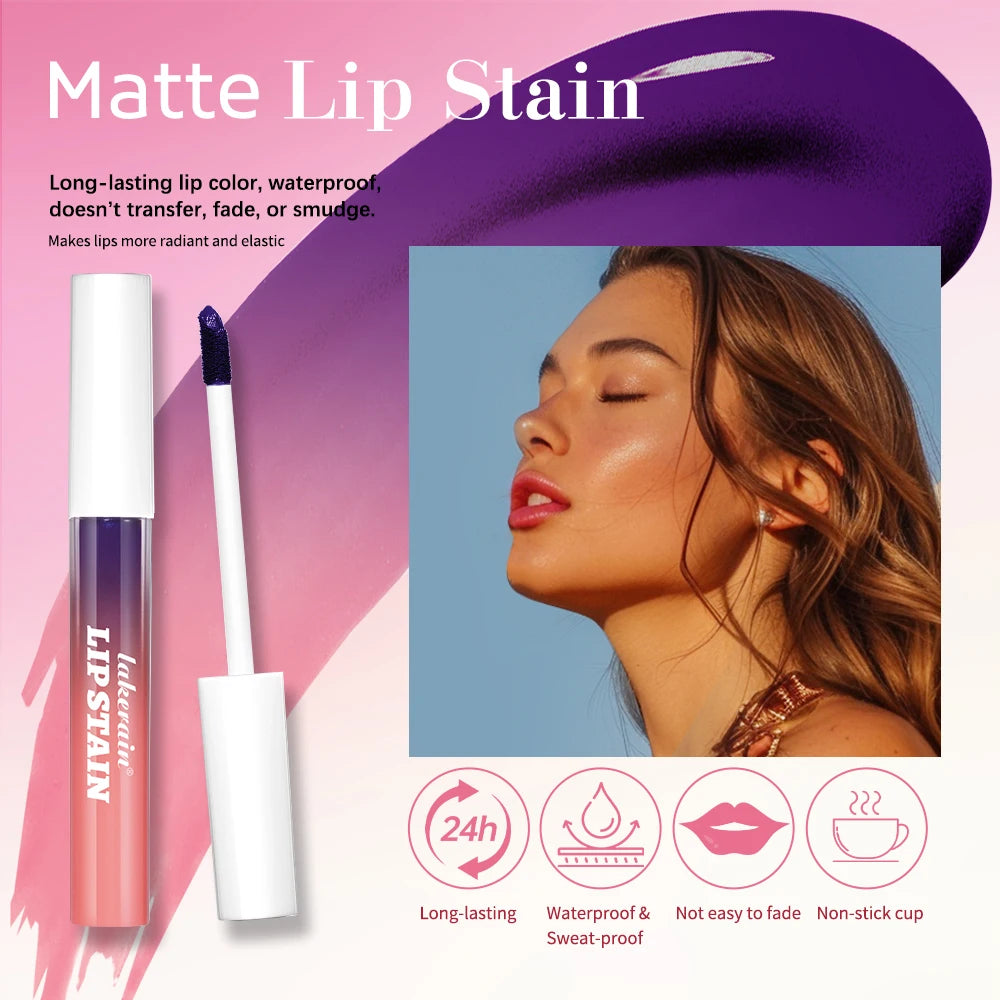 Gloss Lèvres Peel Off Teinture Imperméable Rose Anti-Transfert Naturel | MDN Store