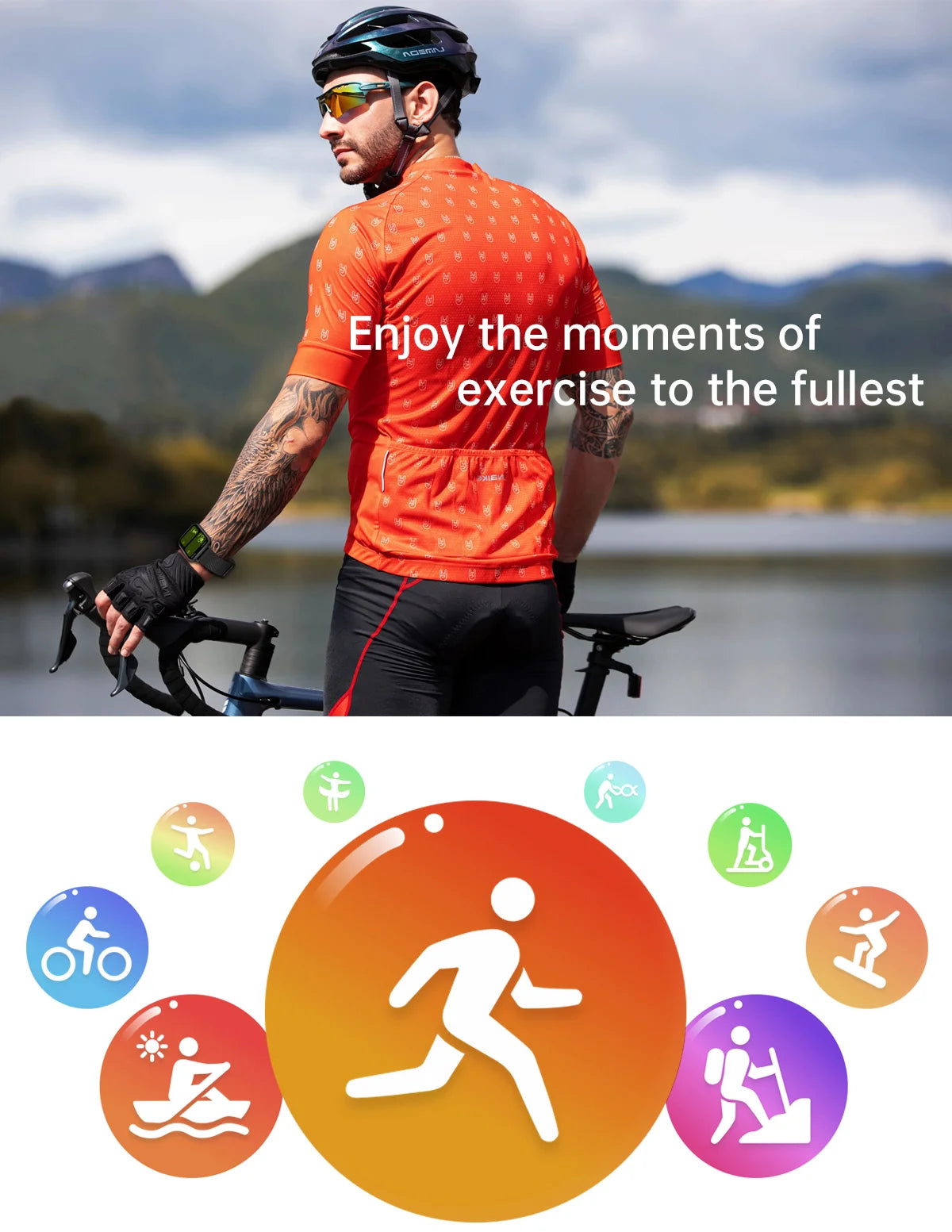 Montre Connectée Femme LIGE Tactile Personnalisable - Cardiaque Sommeil Étanche Sport | MDN