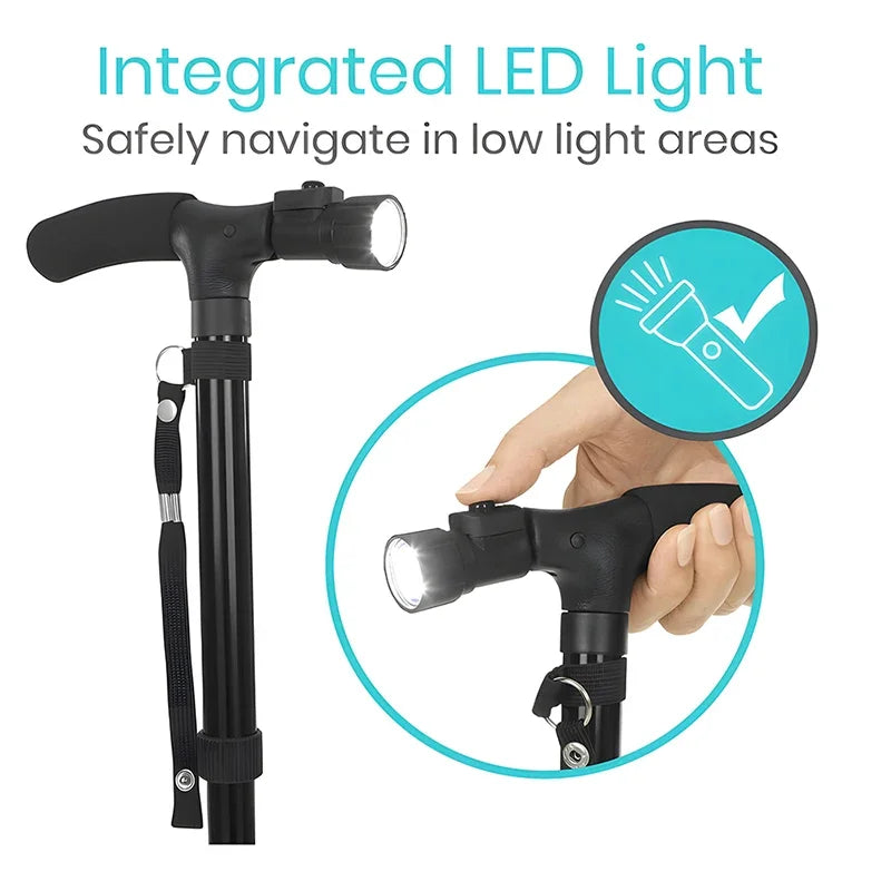Canne Pliante LED Ajustable | MDN Store