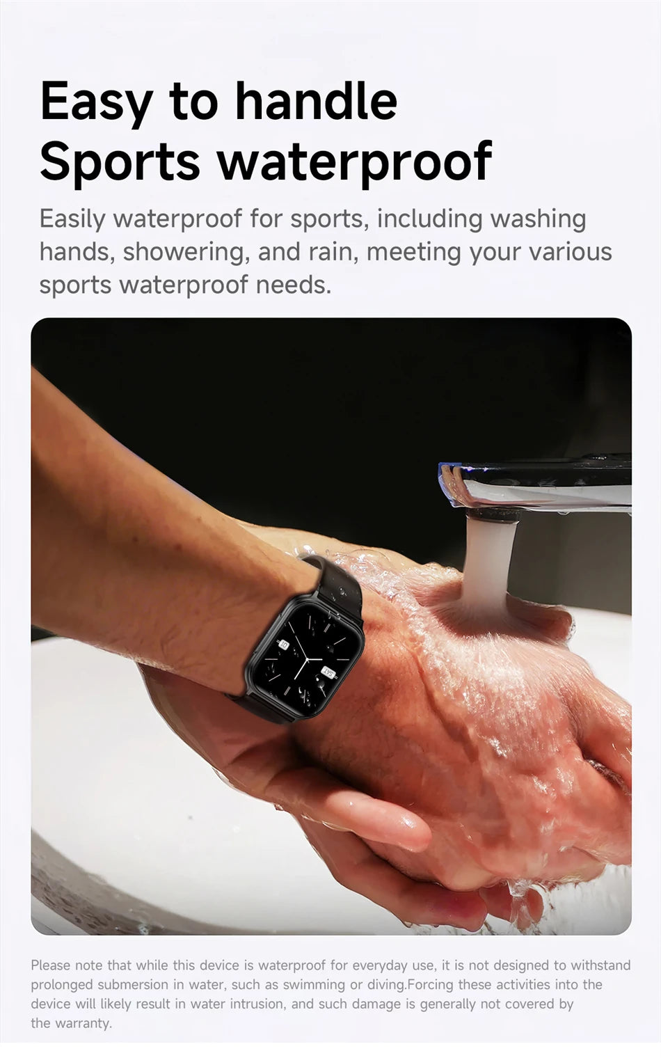 Montre Connectée GPS 1.83" Acier 700mAh IP68 | MDN