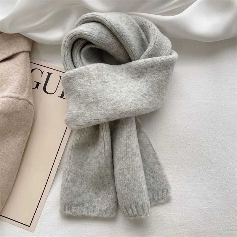 Écharpe femme unie en mélange de coton | MDN Store 25