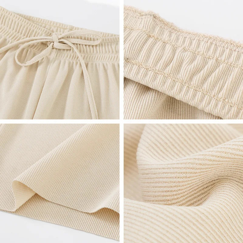 Pantalon Grande Cheville Femme Décontracté Ete | MDN Store