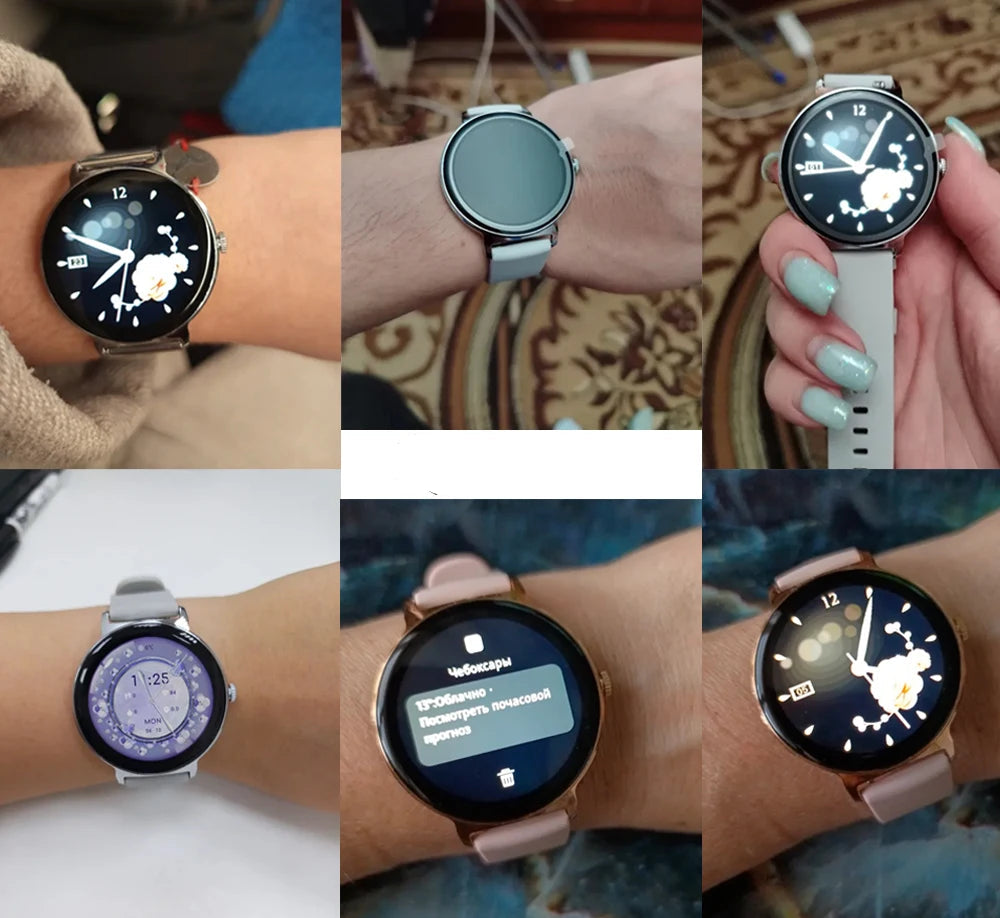 Montre Connectée Femme Luxe 1.27" Bluetooth | MDN Store