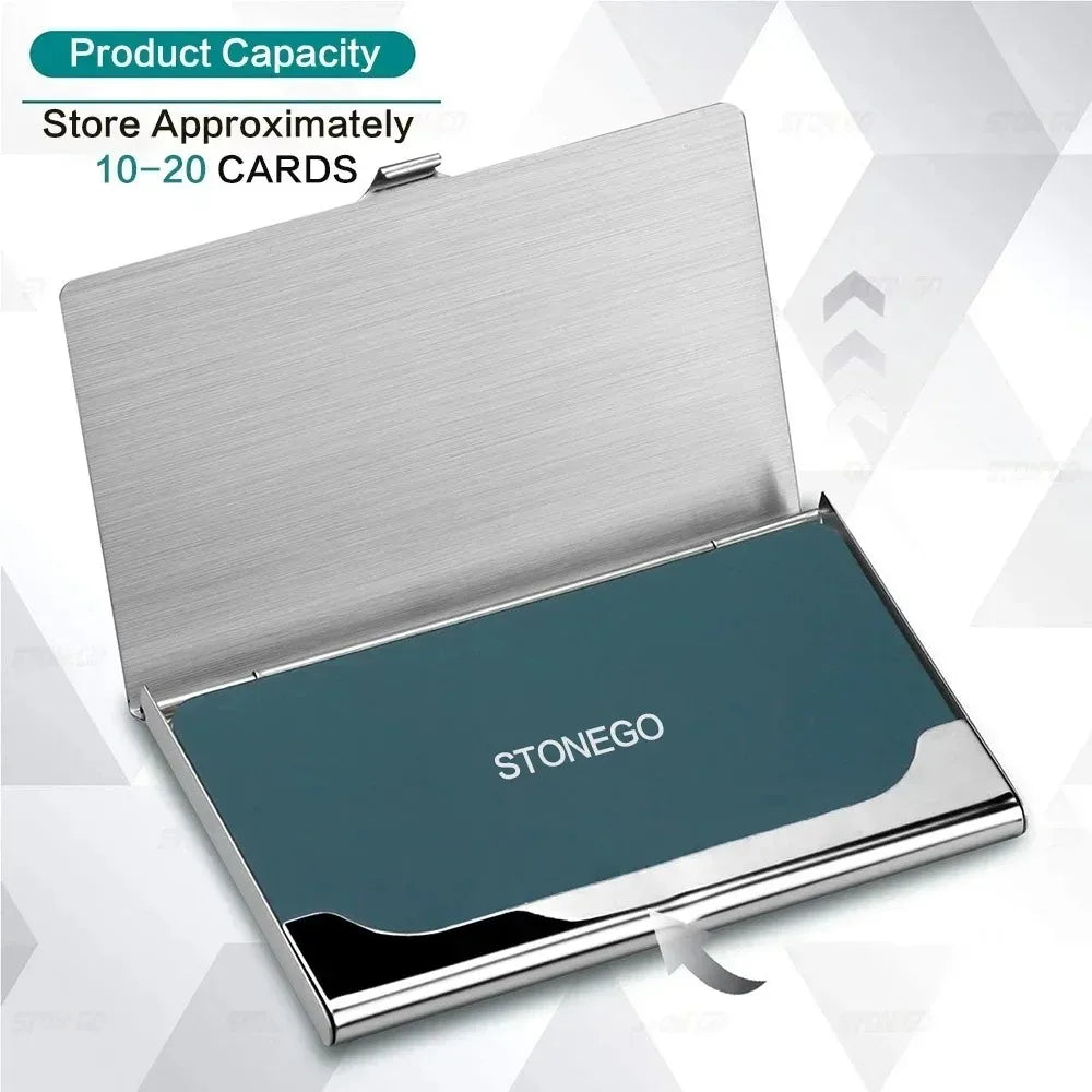 Porte-Cartes Acier Personnalisé | MDN Store