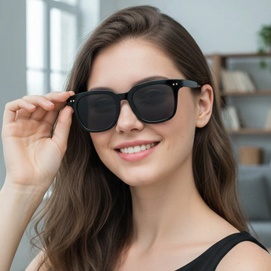 Lunettes Soleil Rectangle Vintage | MDN