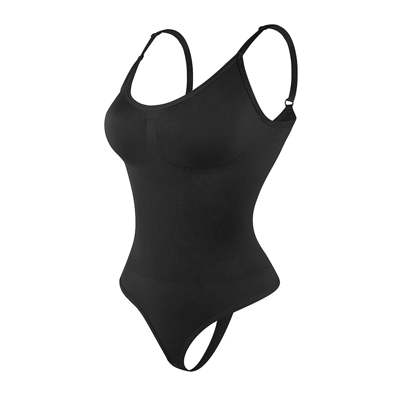 Body Gainant Sculptant Femme String - Gaine Complète Lissante Poitrine Affinée | MDN