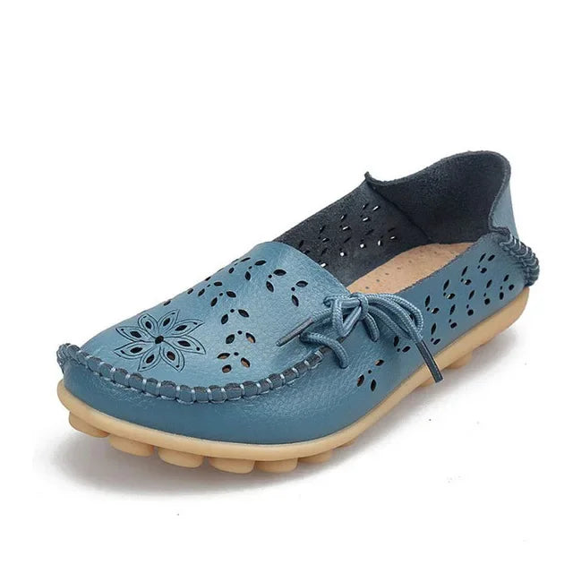 Ballerines Cuir Véritable Confort Femme | MDN Store