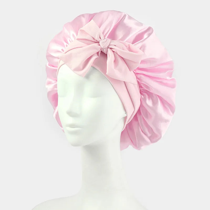 Bonnet de Nuit Satin Femme - Protection Cheveux Douche Sommeil | MDN