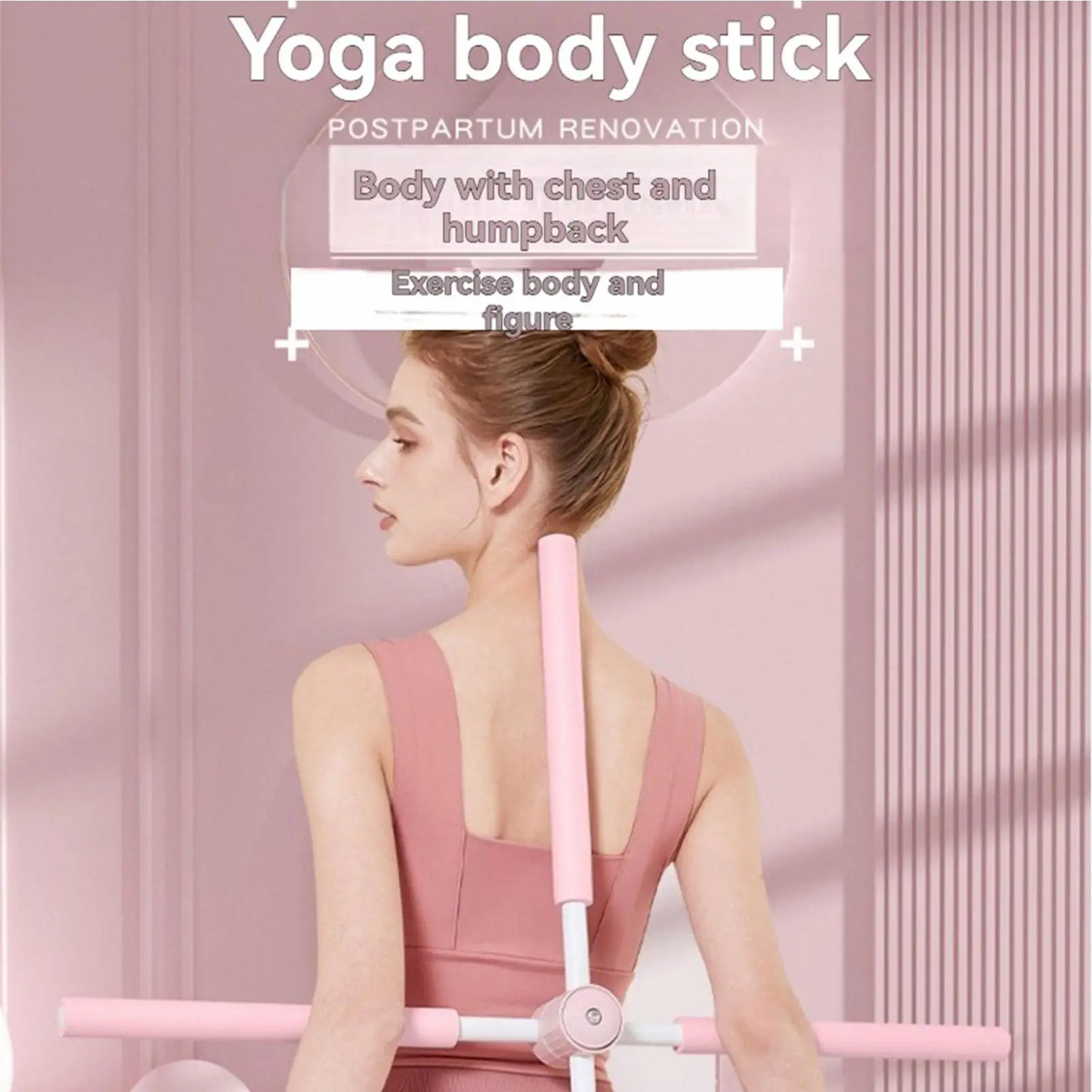 Barre Correction Posture Yoga Stretching Mobilité Fitness | MDN