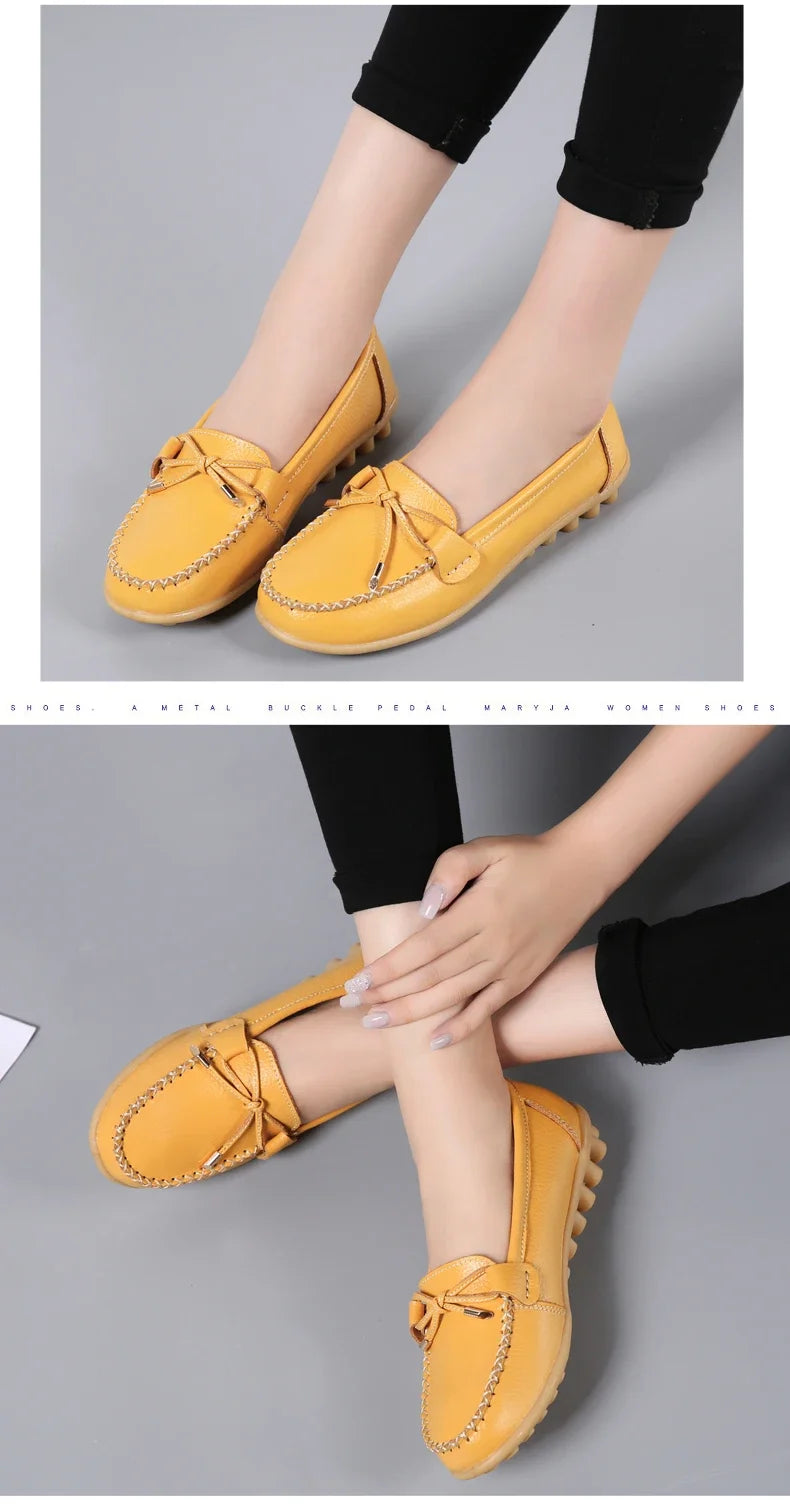 Ballerines Cuir Souple Confort Femme | MDN Store