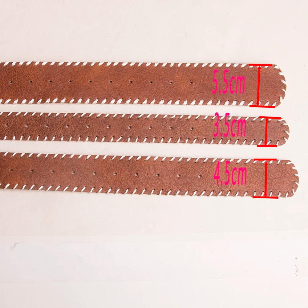 Ceinture Cuir Tressé Boucle Ardillon Femme - Ceinture Ajustable Robe Manteau | MDN