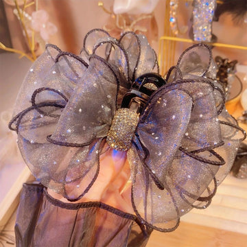 Pince Cheveux Nœud Diamant Strass | MDN Store