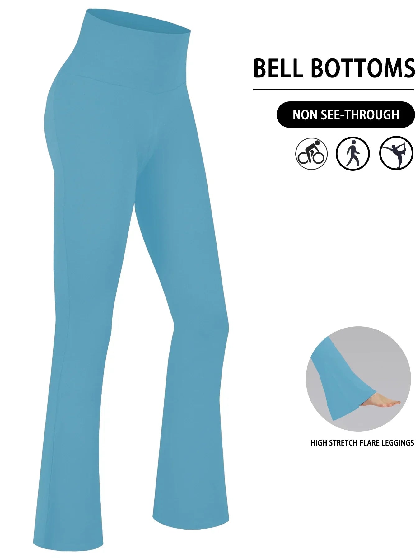 Pantalon Évasé Pattes d'Éléphant Yoga | MDN Store