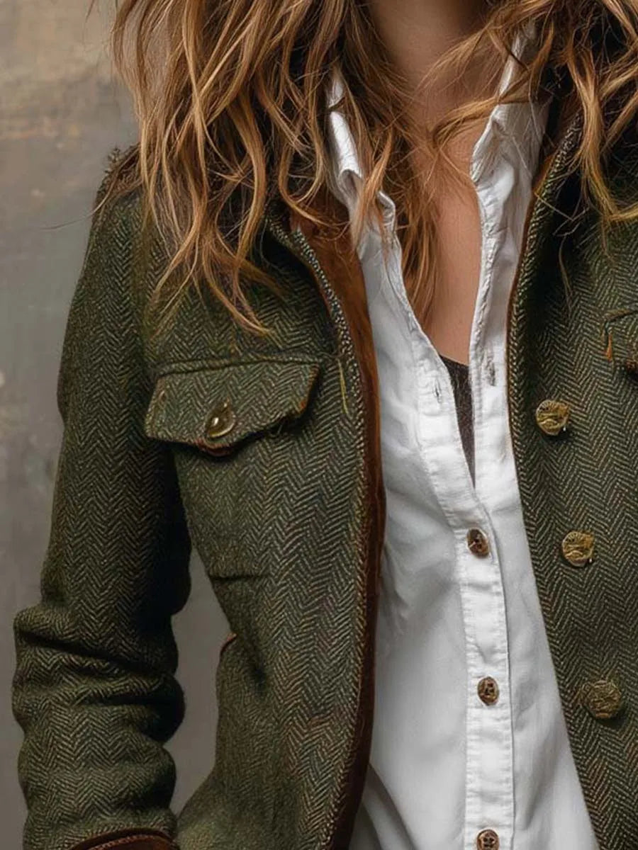 Veste Slim Chevrons Multi-Poches | MDN