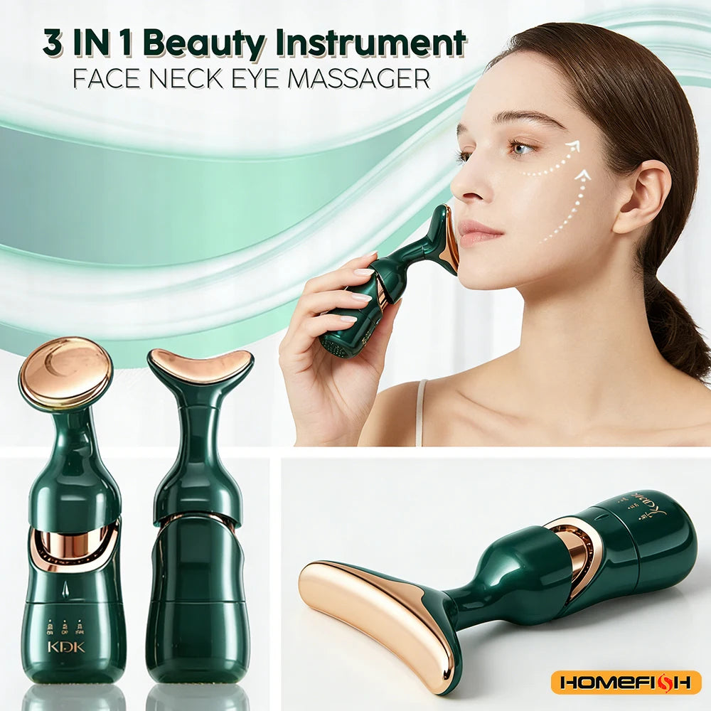 Dispositif Lifting Visage 3 en 1 EMS - Anti-Rides, Raffermissement Peau | MDN Store 25