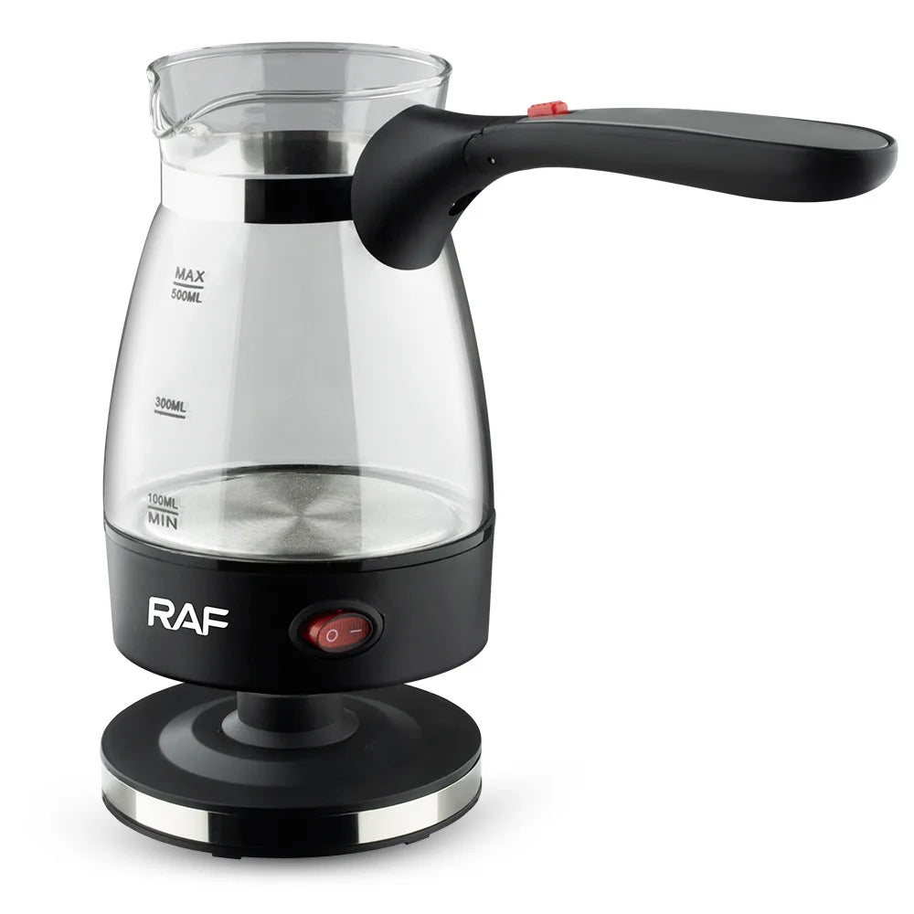 Cafetière Électrique Turque 600W Pot Verre Moka Italien | MDN Store
