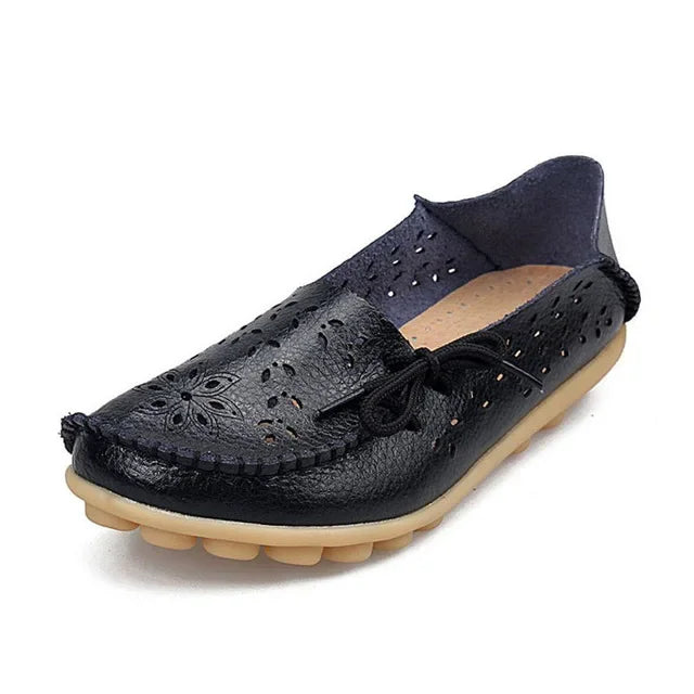 Ballerines Cuir Véritable Confort Femme | MDN Store