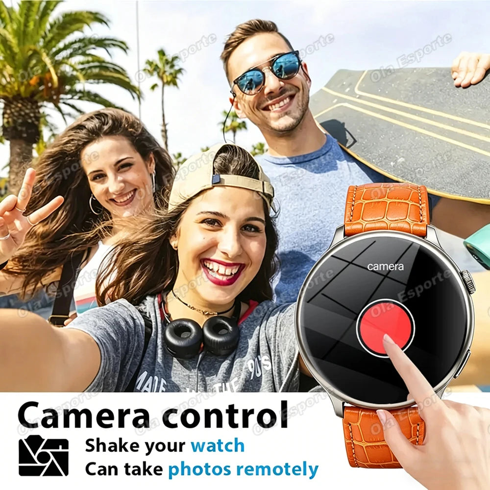 Montre Connectee Sport Assistant Vocal Bluetooth 5.3 Ecran 1.5 Pouce | MDN Store 25