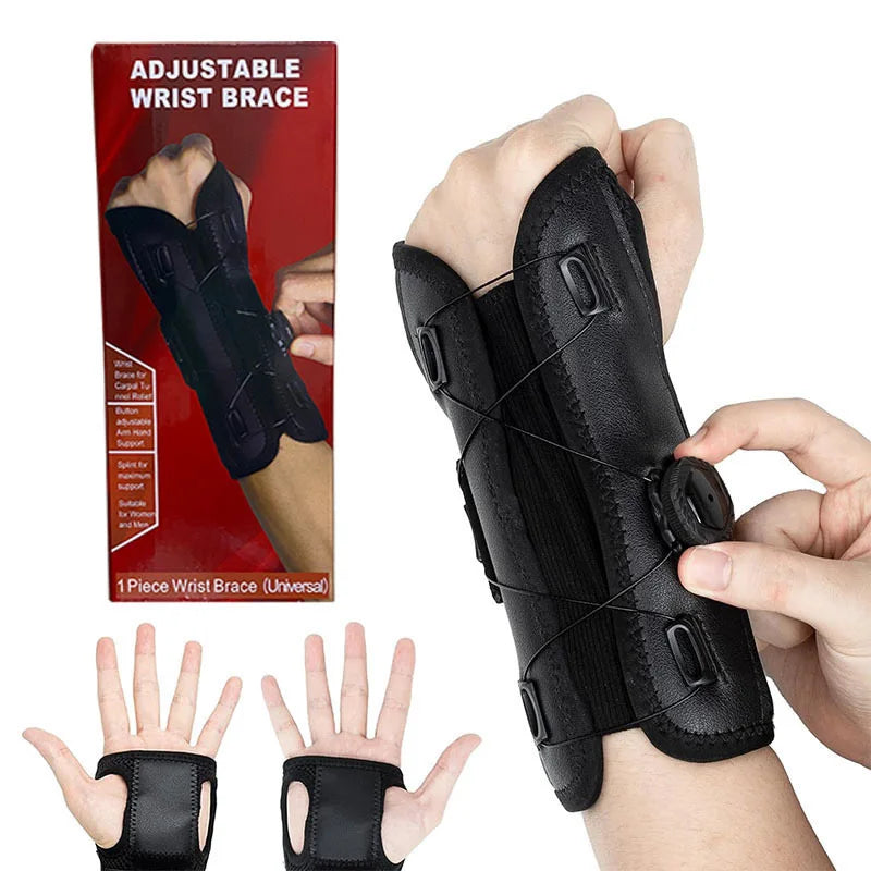 Attelle Poignet Ajustable Plaque Acier Protection Tendon | MDN Store
