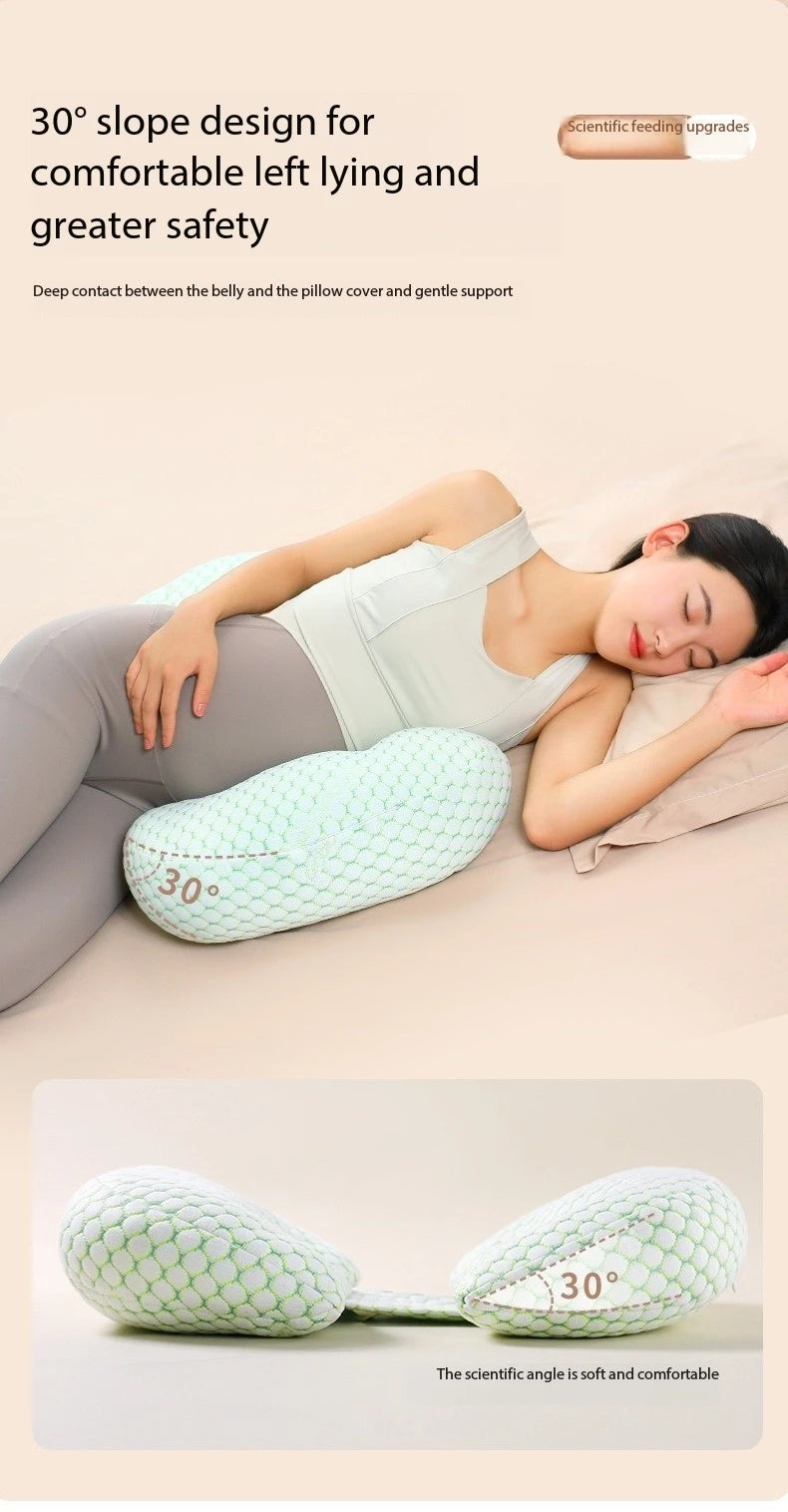 Coussin Maternité Soutien Abdominal Coton Confort Grossesse | MDN