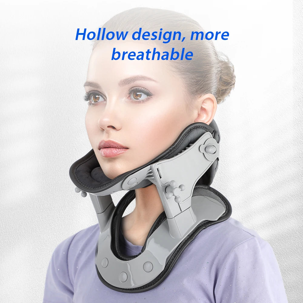Collier Cervical Chauffant Traction Ajustable Correction Posture | MDN Store